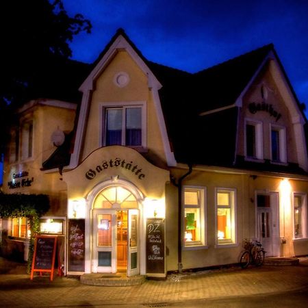 Restaurant Und Pension Zur Nassen Ecke Wittenbeck 外观 照片